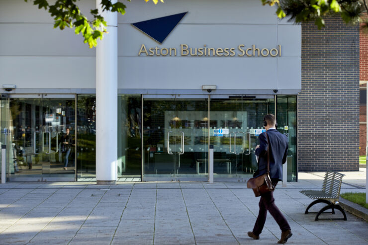 Aston Business School's entrance