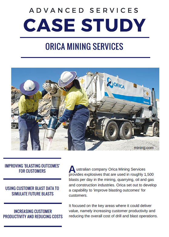 Advanced Services Case Study - Orica Mining Services