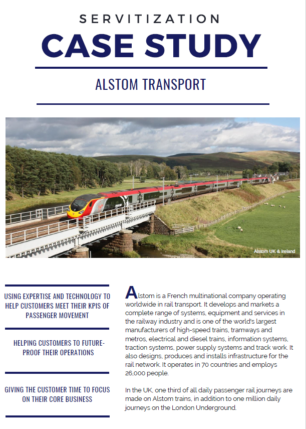 Advanced Services Case Study - Alstom Transport
