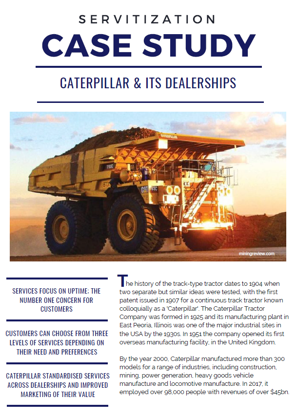 Advanced Services Case Study - Caterpillar & Its Dealerships