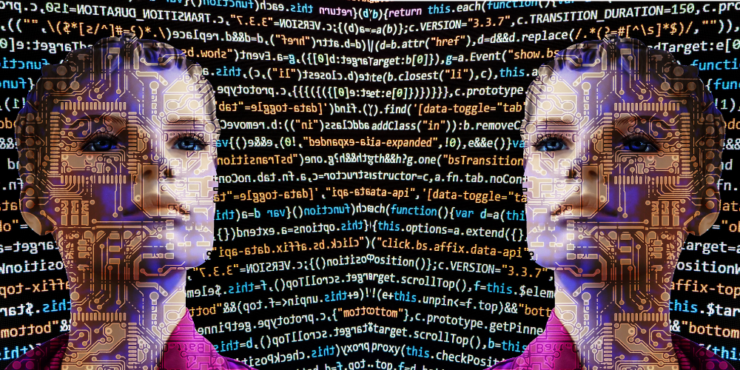A barbie doll looks at code and data
