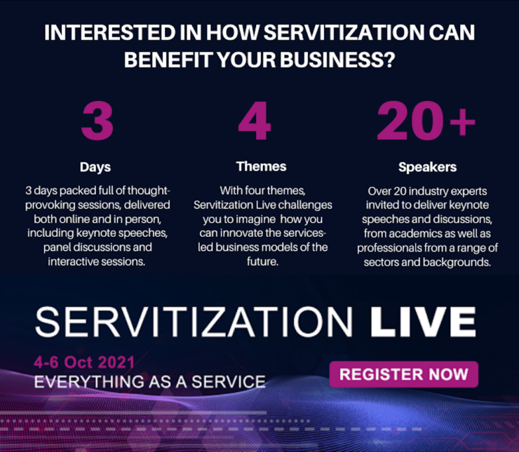 Interested in how servitization can benefit your business? Stats.