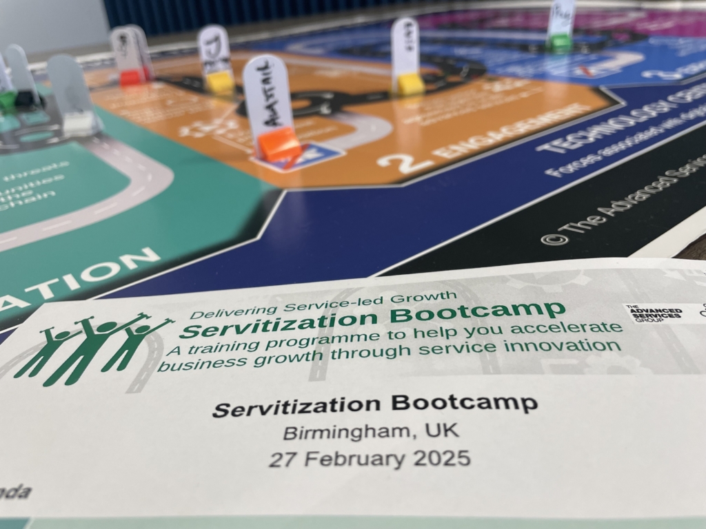 Servitization Bootcamp that took place in Feb 2025 as part of ASG's training offering