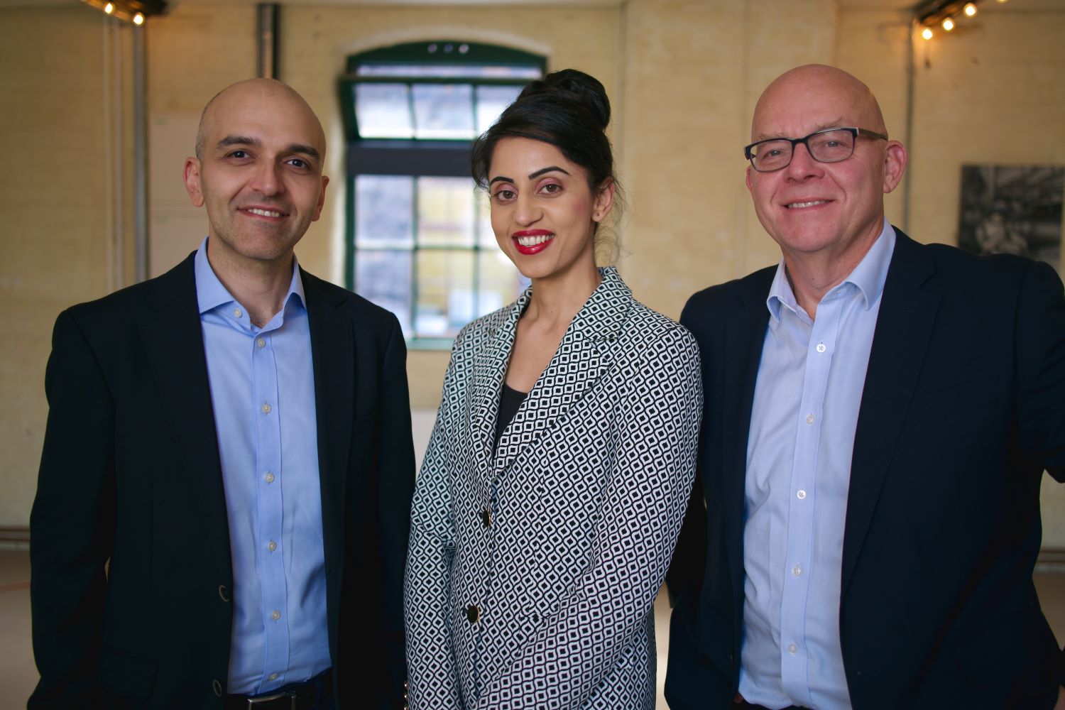 The three authors of the Servitization Playbook