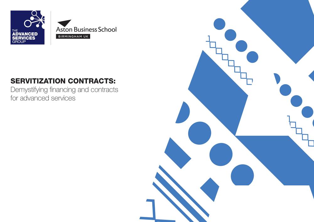 Servitization contracts: Demystifying financing and contracts for advanced services